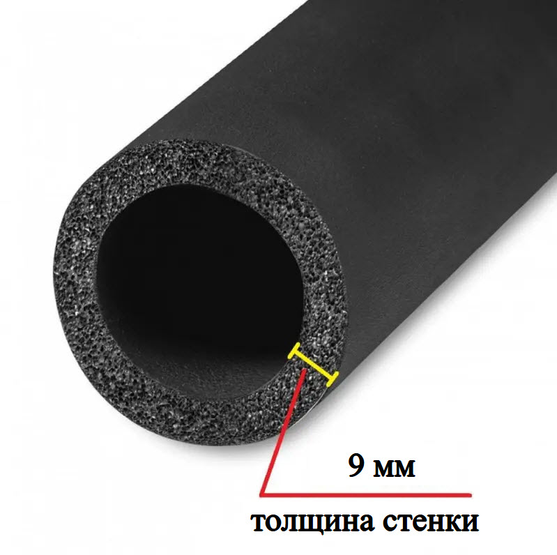 Узбекистан изоляция каучуковая D6 толщ.9, 2.0м